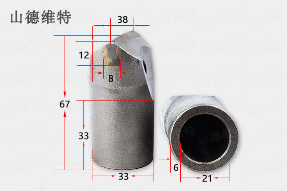 38一字釬頭硬質(zhì)合金鉆頭