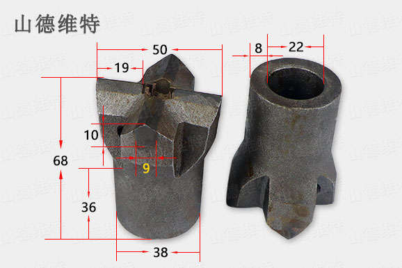 50十字型硬質合金鉆頭圖片